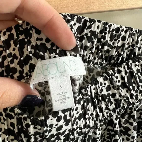 Abound Cow Print Mini Skirt - Picture 6 of 7